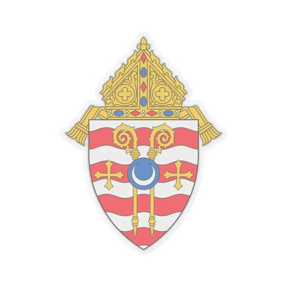 Diocese of Crookston - STICKER Vinyl Kiss-Cut Decal 6 Inch Transparent - The Sticker Space