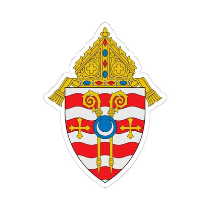 Diocese of Crookston - STICKER Vinyl Kiss-Cut Decal 6 Inch White - The Sticker Space