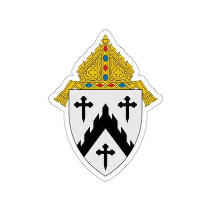 Diocese of Davenport - STICKER Vinyl Die-Cut Decal White Die-Cut 2 Inch - The Sticker Space