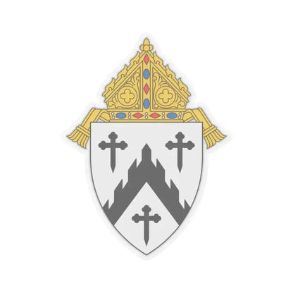 Diocese of Davenport - STICKER Vinyl Kiss-Cut Decal 2 Inch Transparent - The Sticker Space
