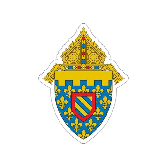 Diocese of Des Moines 2 - STICKER Vinyl Die-Cut Decal White Die-Cut 2 Inch - The Sticker Space