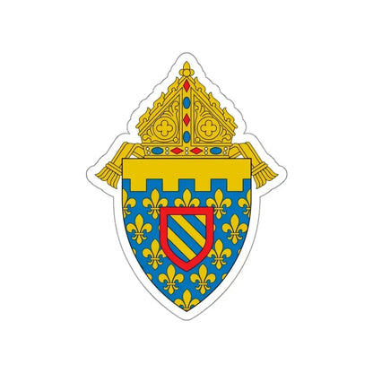 Diocese of Des Moines 2 - STICKER Vinyl Die-Cut Decal White Die-Cut 3 Inch - The Sticker Space