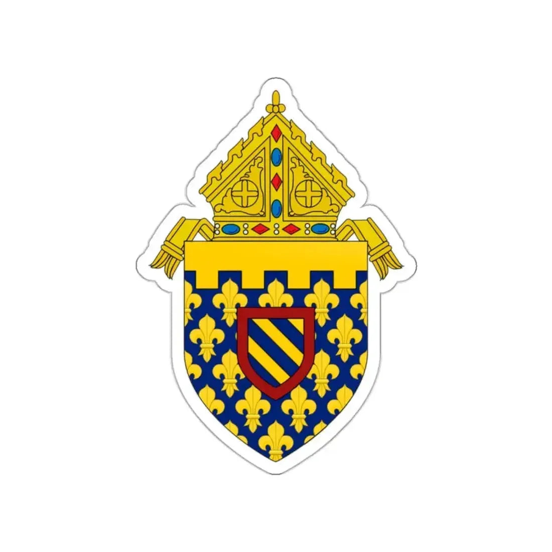 Diocese of Des Moines - STICKER Vinyl Die-Cut Decal - The Sticker Space