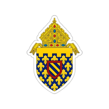 Diocese of Des Moines - STICKER Vinyl Die-Cut Decal White Die-Cut 2 Inch - The Sticker Space