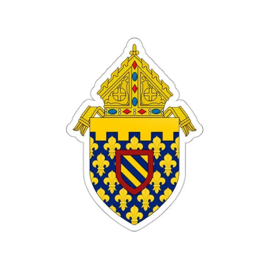 Diocese of Des Moines - STICKER Vinyl Die-Cut Decal White Die-Cut 2 Inch - The Sticker Space