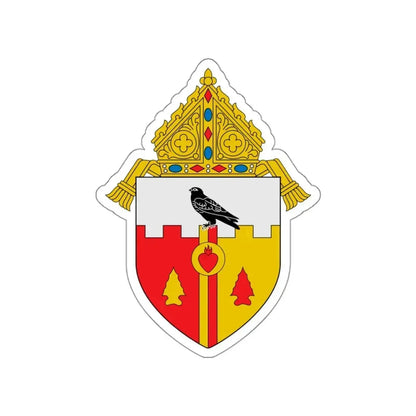 Diocese of Dodge City - STICKER Vinyl Die-Cut Decal White Die-Cut 3 Inch - The Sticker Space