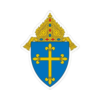 Diocese of Duluth - STICKER Vinyl Kiss-Cut Decal 4 Inch White - The Sticker Space