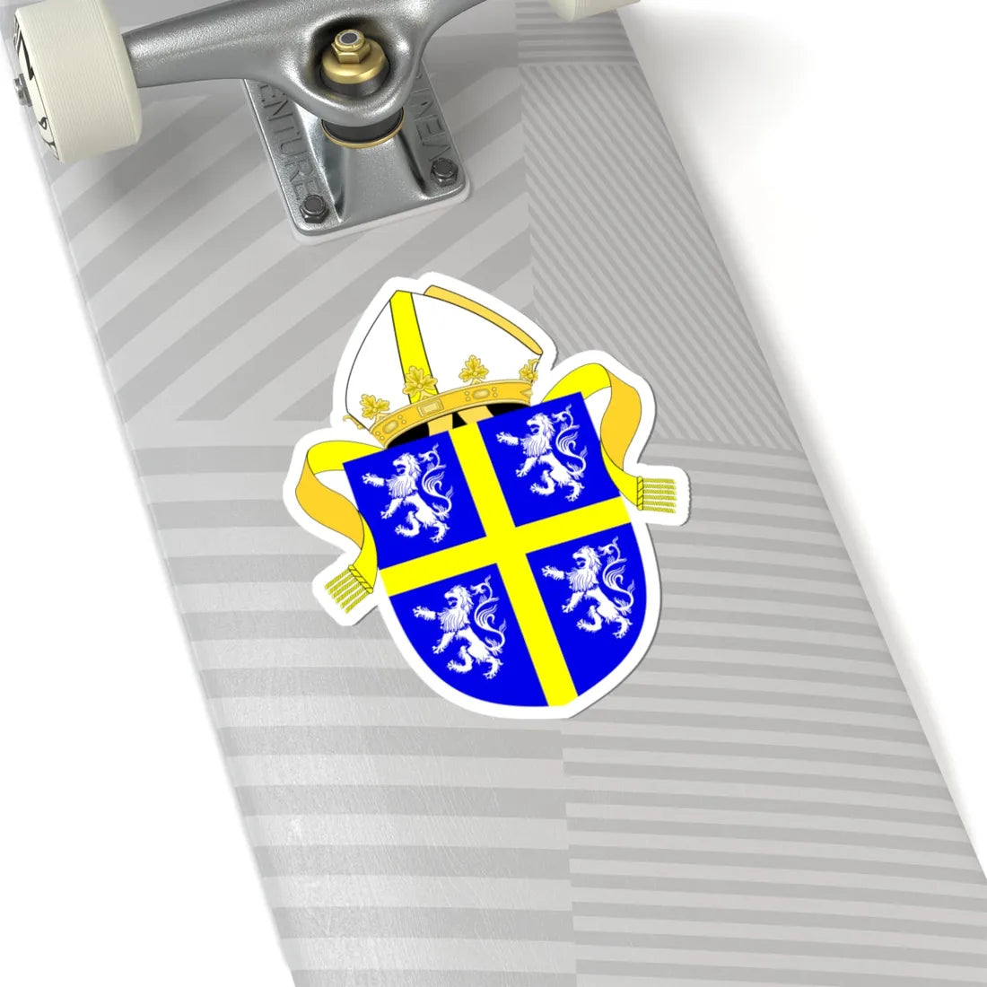 Diocese of Durham arms (England) (Coat of Arms) STICKER Vinyl Kiss-Cut Decal - The Sticker Space