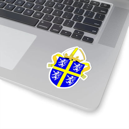 Diocese of Durham arms (England) (Coat of Arms) STICKER Vinyl Kiss-Cut Decal - The Sticker Space