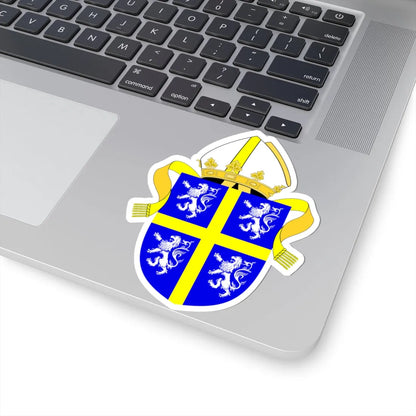 Diocese of Durham arms (England) (Coat of Arms) STICKER Vinyl Kiss-Cut Decal - The Sticker Space