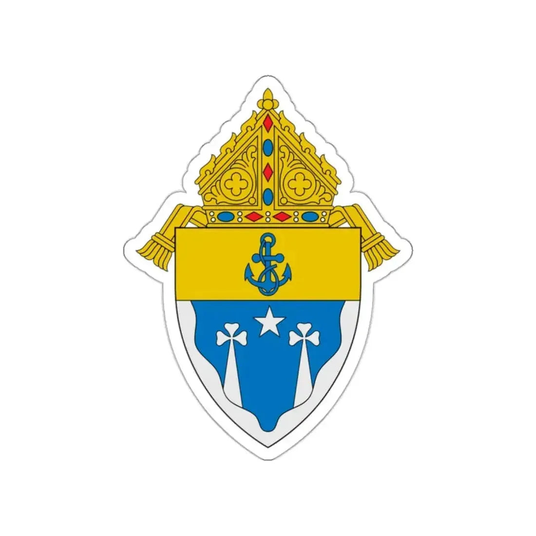 Diocese of El Paso - STICKER Vinyl Die-Cut Decal - The Sticker Space