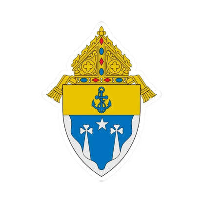 Diocese of El Paso - STICKER Vinyl Kiss-Cut Decal 2 Inch White - The Sticker Space