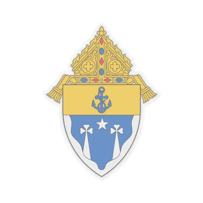 Diocese of El Paso - STICKER Vinyl Kiss-Cut Decal 3 Inch Transparent - The Sticker Space