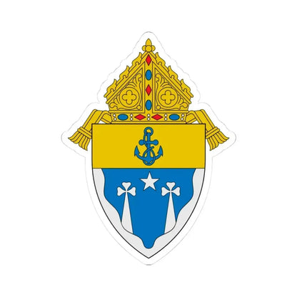 Diocese of El Paso - STICKER Vinyl Kiss-Cut Decal 3 Inch White - The Sticker Space