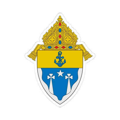 Diocese of El Paso - STICKER Vinyl Kiss-Cut Decal 4 Inch White - The Sticker Space