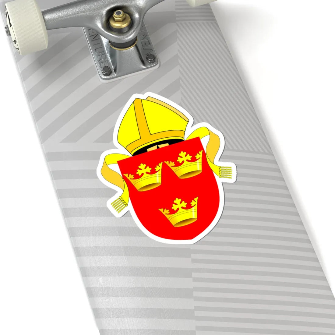 Diocese of Ely arms (England) (Coat of Arms) STICKER Vinyl Kiss-Cut Decal - The Sticker Space
