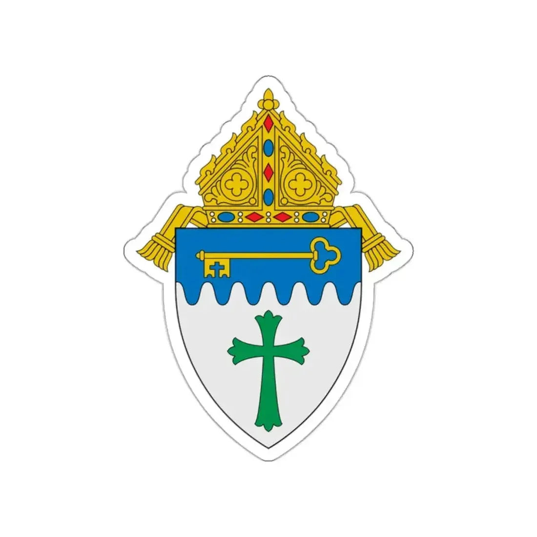 Diocese of Erie - STICKER Vinyl Die-Cut Decal - The Sticker Space