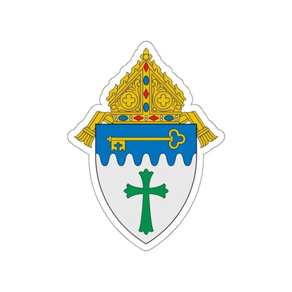 Diocese of Erie - STICKER Vinyl Die-Cut Decal White Die-Cut 3 Inch - The Sticker Space