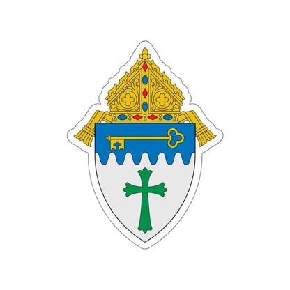 Diocese of Erie - STICKER Vinyl Die-Cut Decal White Die-Cut 6 Inch - The Sticker Space