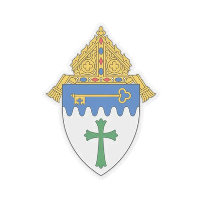 Diocese of Erie - STICKER Vinyl Kiss-Cut Decal 2 Inch Transparent - The Sticker Space