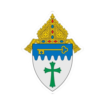 Diocese of Erie - STICKER Vinyl Kiss-Cut Decal 2 Inch White - The Sticker Space