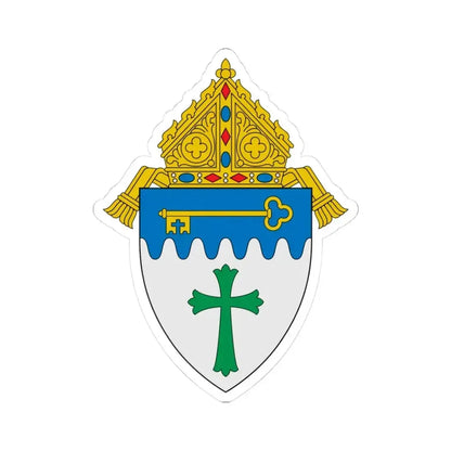 Diocese of Erie - STICKER Vinyl Kiss-Cut Decal 3 Inch White - The Sticker Space