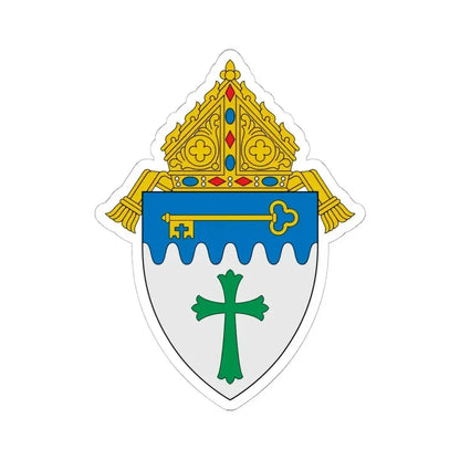 Diocese of Erie - STICKER Vinyl Kiss-Cut Decal 6 Inch White - The Sticker Space