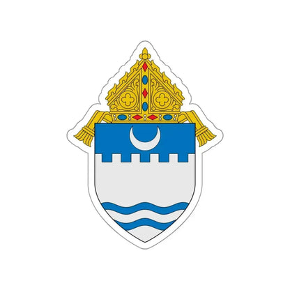 Diocese of Evansville - STICKER Vinyl Die-Cut Decal White Die-Cut 3 Inch - The Sticker Space