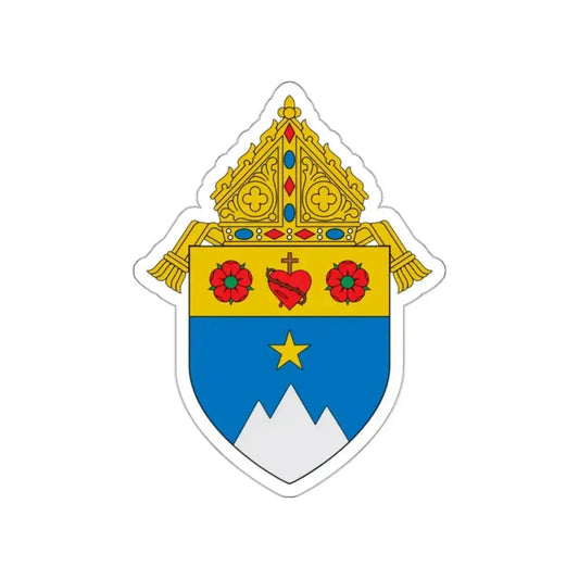 Diocese of Fairbanks - STICKER Vinyl Die-Cut Decal White Die-Cut 2 Inch - The Sticker Space