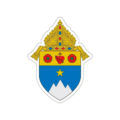 Diocese of Fairbanks - STICKER Vinyl Die-Cut Decal White Die-Cut 3 Inch - The Sticker Space