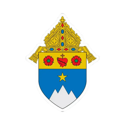 Diocese of Fairbanks - STICKER Vinyl Kiss-Cut Decal 2 Inch White - The Sticker Space