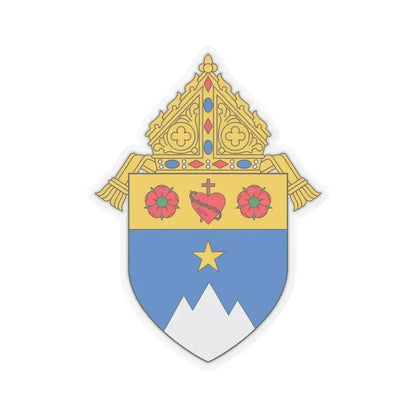 Diocese of Fairbanks - STICKER Vinyl Kiss-Cut Decal 6 Inch Transparent - The Sticker Space
