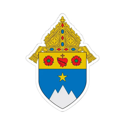 Diocese of Fairbanks - STICKER Vinyl Kiss-Cut Decal 6 Inch White - The Sticker Space