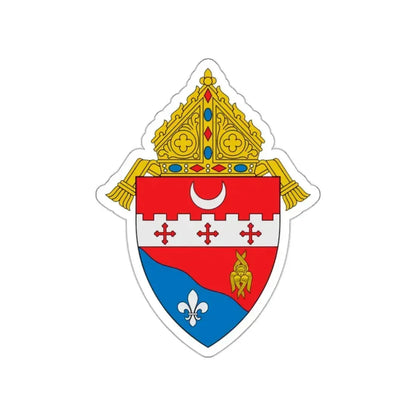 Diocese of Fort Wayne South Bend - STICKER Vinyl Die-Cut Decal White Die-Cut 2 Inch - The Sticker Space