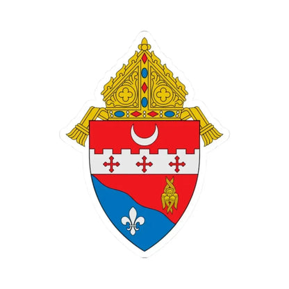 Diocese of Fort Wayne South Bend - STICKER Vinyl Kiss-Cut Decal 2 Inch White - The Sticker Space