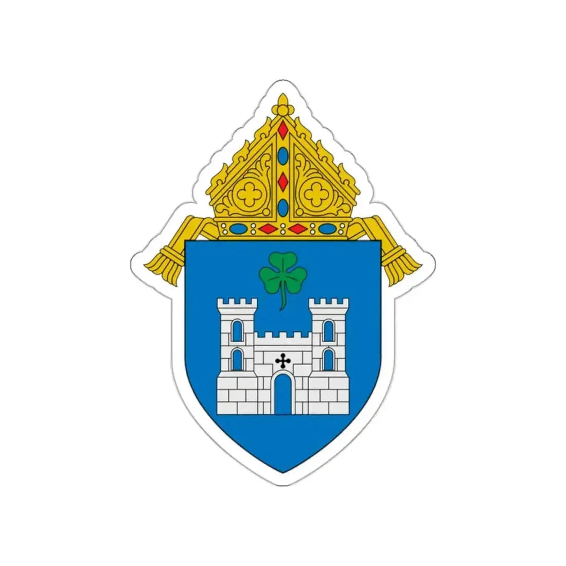 Diocese of Fort Worth - STICKER Vinyl Die-Cut Decal - The Sticker Space