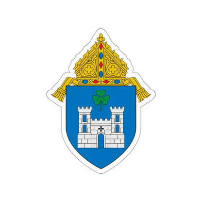 Diocese of Fort Worth - STICKER Vinyl Die-Cut Decal White Die-Cut 2 Inch - The Sticker Space
