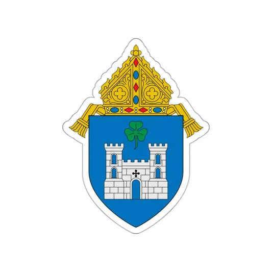 Diocese of Fort Worth - STICKER Vinyl Die-Cut Decal White Die-Cut 2 Inch - The Sticker Space