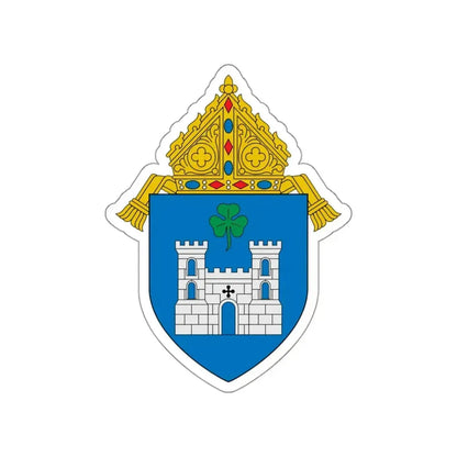 Diocese of Fort Worth - STICKER Vinyl Die-Cut Decal White Die-Cut 3 Inch - The Sticker Space