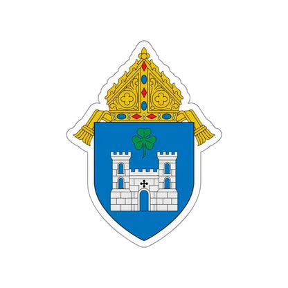 Diocese of Fort Worth - STICKER Vinyl Die-Cut Decal White Die-Cut 4 Inch - The Sticker Space