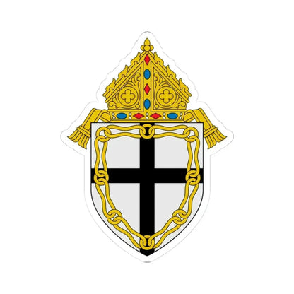 Diocese of Fresno - STICKER Vinyl Kiss-Cut Decal 3 Inch White - The Sticker Space