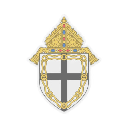 Diocese of Fresno - STICKER Vinyl Kiss-Cut Decal 6 Inch Transparent - The Sticker Space