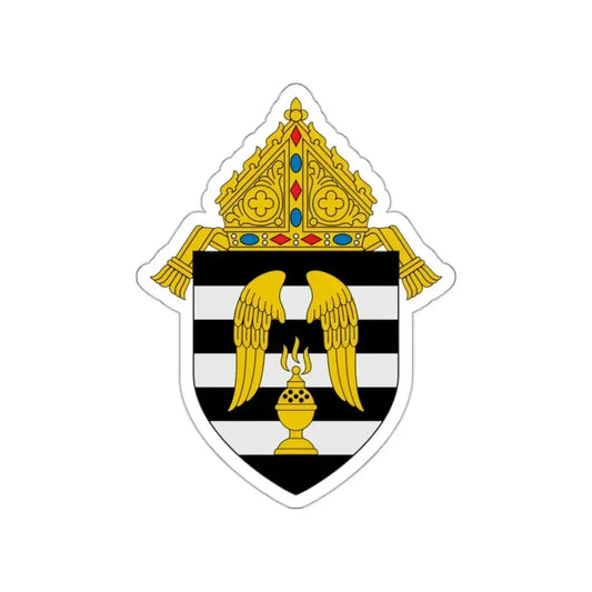 Diocese of Gary - STICKER Vinyl Die-Cut Decal White Die-Cut 2 Inch - The Sticker Space