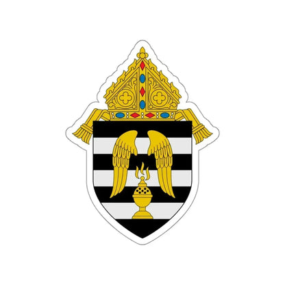 Diocese of Gary - STICKER Vinyl Die-Cut Decal White Die-Cut 3 Inch - The Sticker Space