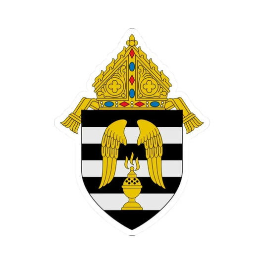 Diocese of Gary - STICKER Vinyl Kiss-Cut Decal 2 Inch White - The Sticker Space