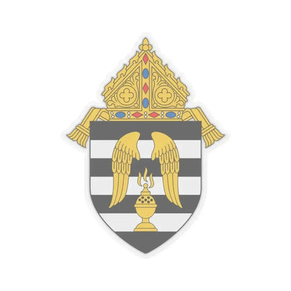 Diocese of Gary - STICKER Vinyl Kiss-Cut Decal 3 Inch Transparent - The Sticker Space