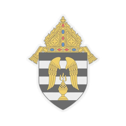 Diocese of Gary - STICKER Vinyl Kiss-Cut Decal 4 Inch Transparent - The Sticker Space