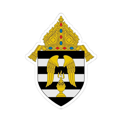 Diocese of Gary - STICKER Vinyl Kiss-Cut Decal 4 Inch White - The Sticker Space