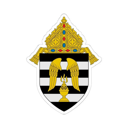 Diocese of Gary - STICKER Vinyl Kiss-Cut Decal 6 Inch White - The Sticker Space