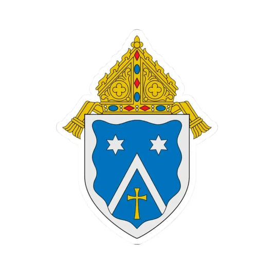 Diocese of Gaylord - STICKER Vinyl Kiss-Cut Decal 2 Inch White - The Sticker Space